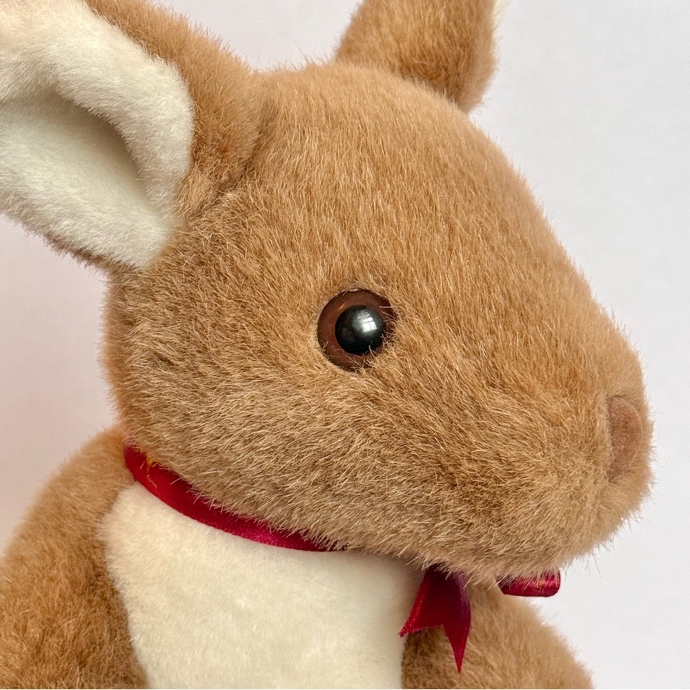 Vintage 1994 Uni-Toys Kangaroo Plush with Baby Joey Australia Stuffed Animal 12" - Picture 9 of 12